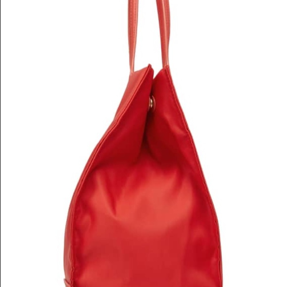 Tory Burch Ella Nylon Tote Orange LARGE - Picture 3 of 7